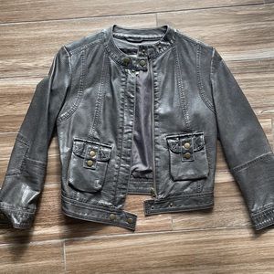 Dark Grey zip up jacket